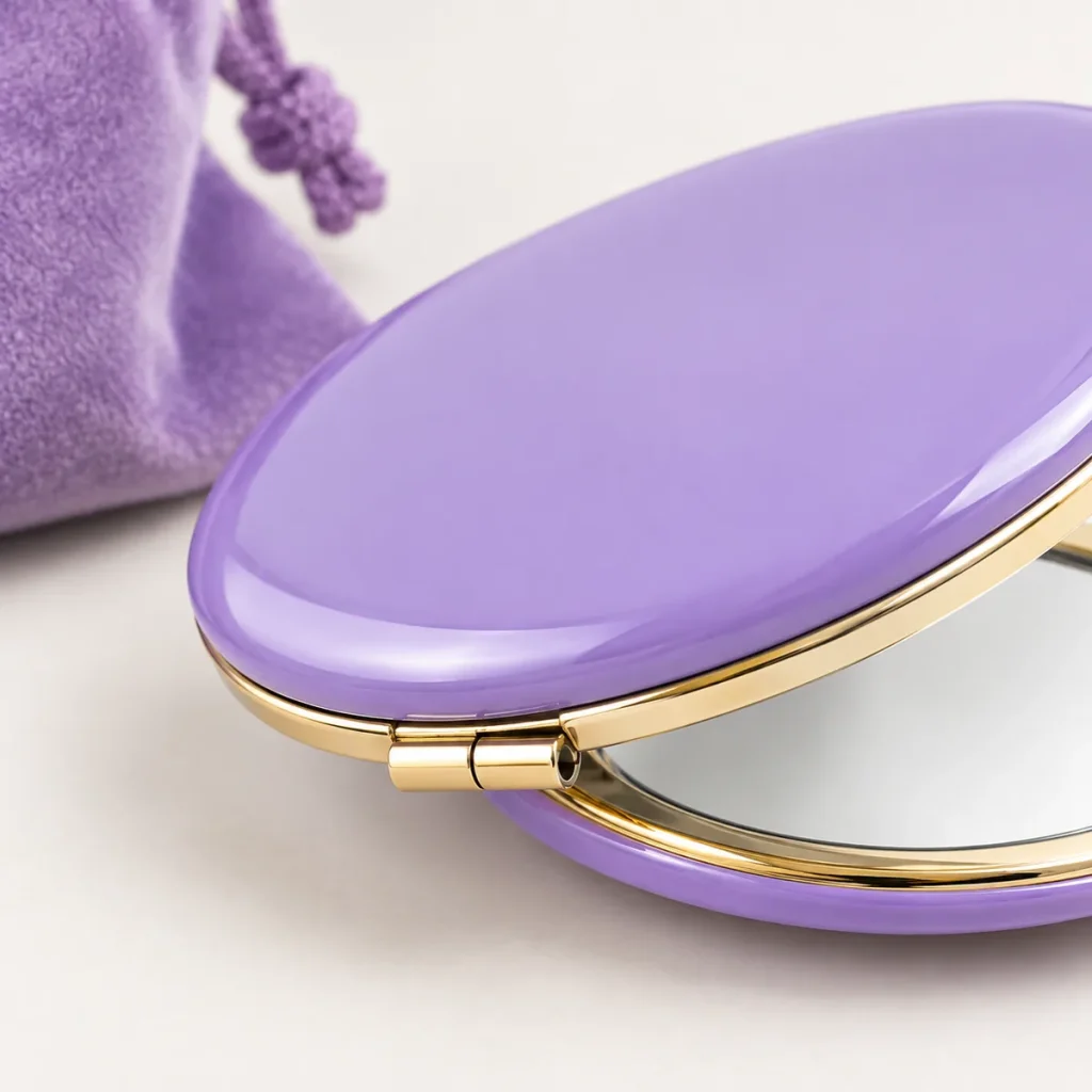 Duo Compact with Pouch — detail