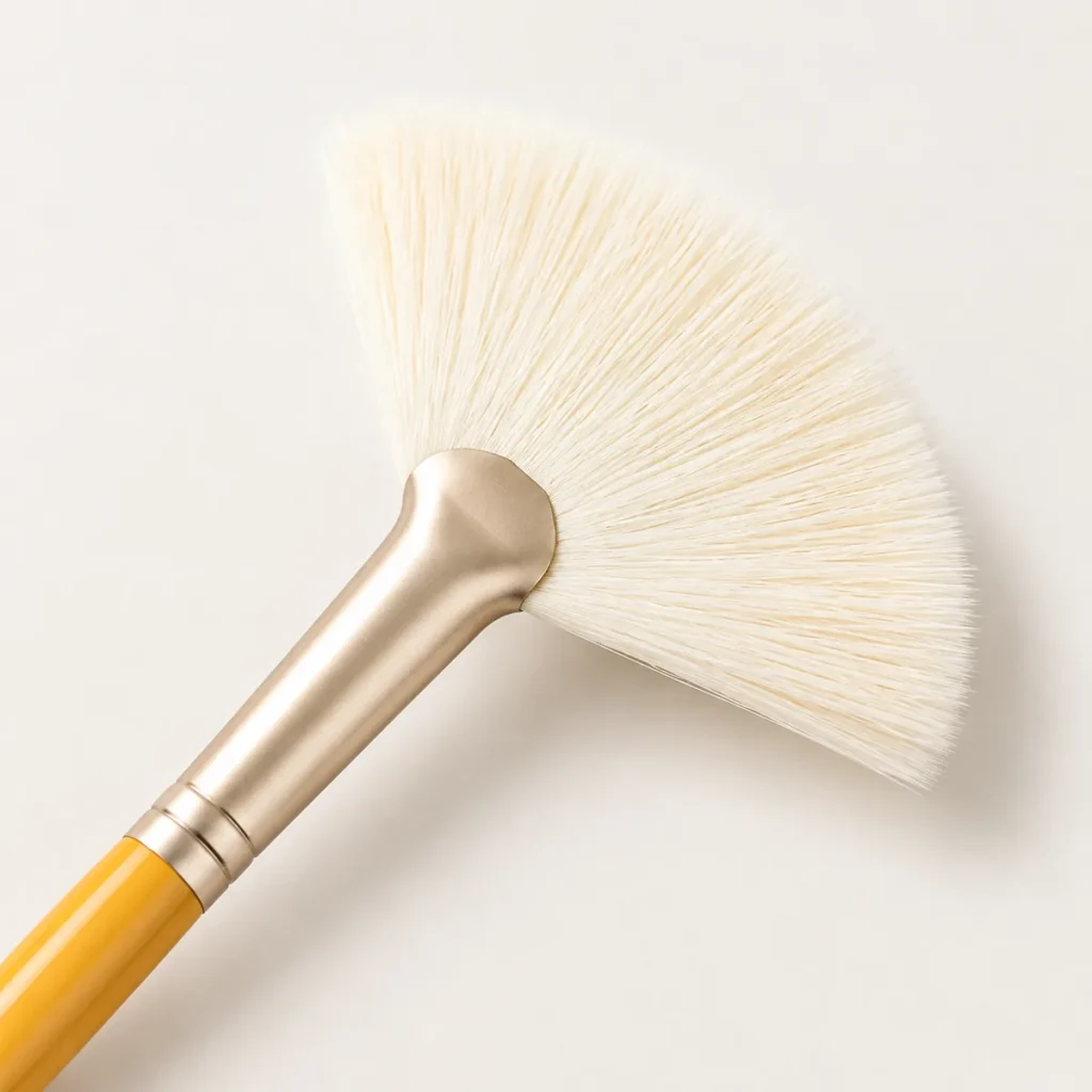 Fan Highlighter · Marigold — detail