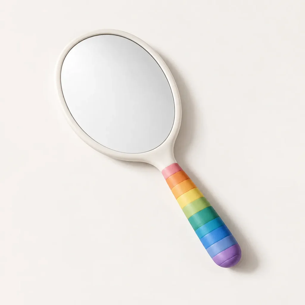 Spectrum Hand Mirror — product photo