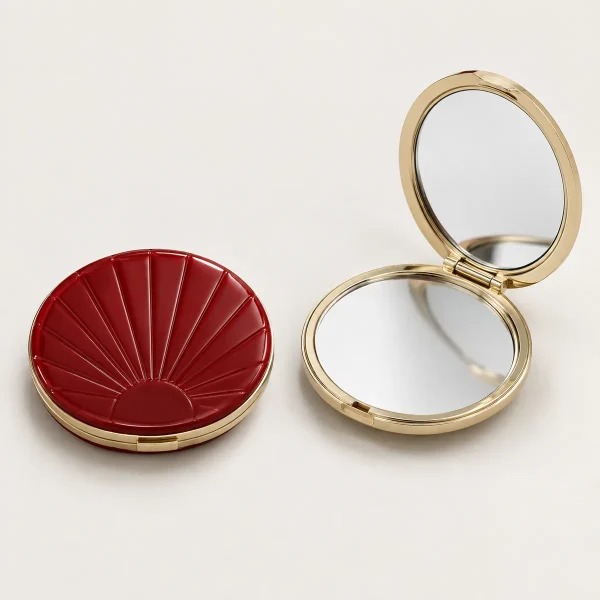 Sunburst Round Compact · 1× / 3× — product photo