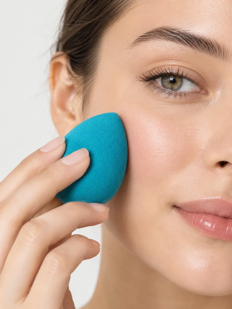 Teardrop Sponge Trio · Cool — in use