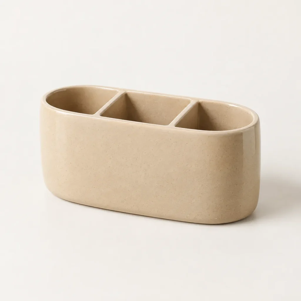 Three-Section Brush Cup — product photo