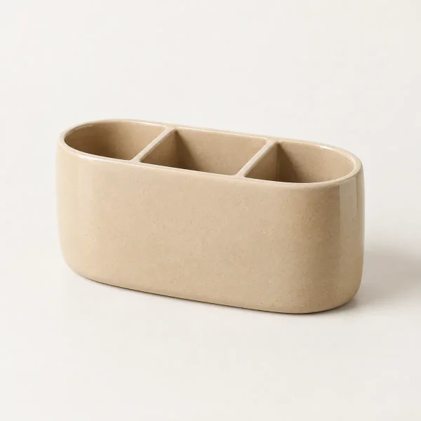 Three-Section Brush Cup — product photo