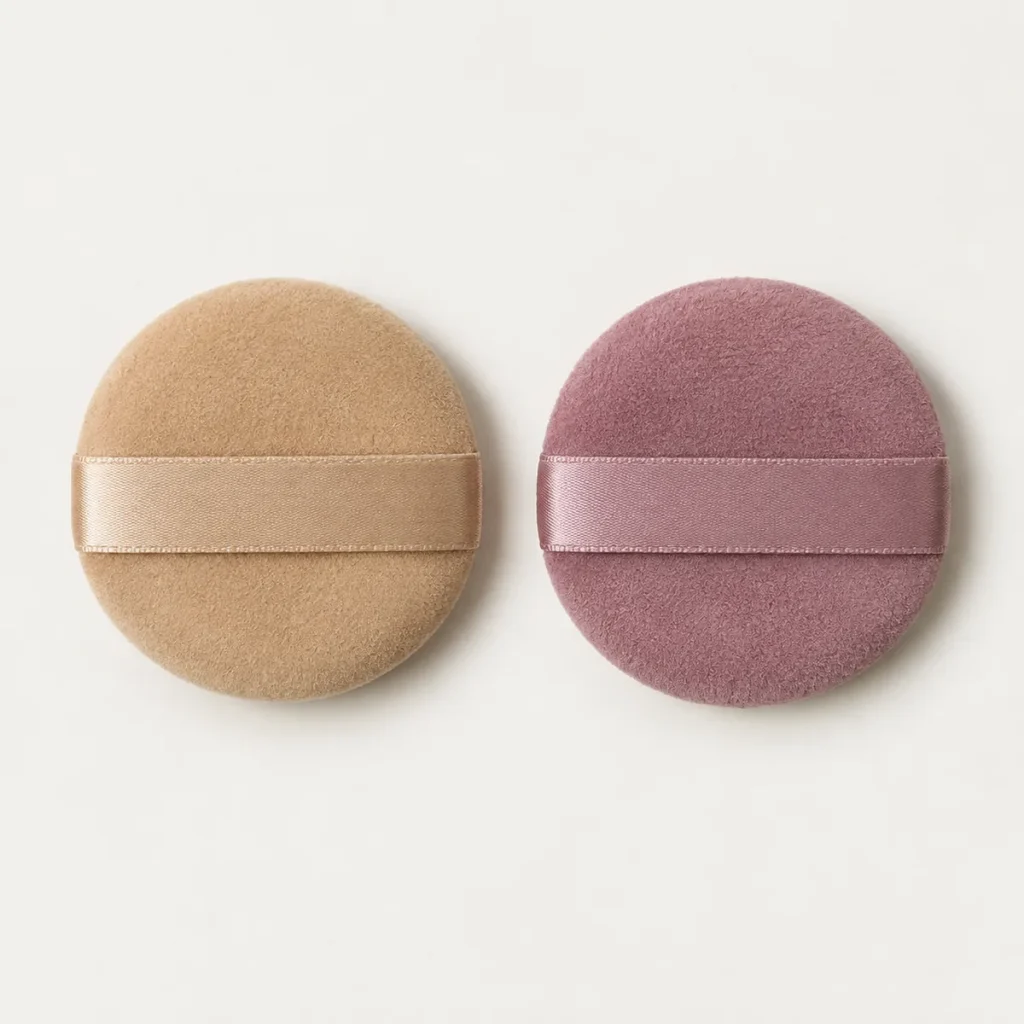 Velour Powder Puff Pair — product photo