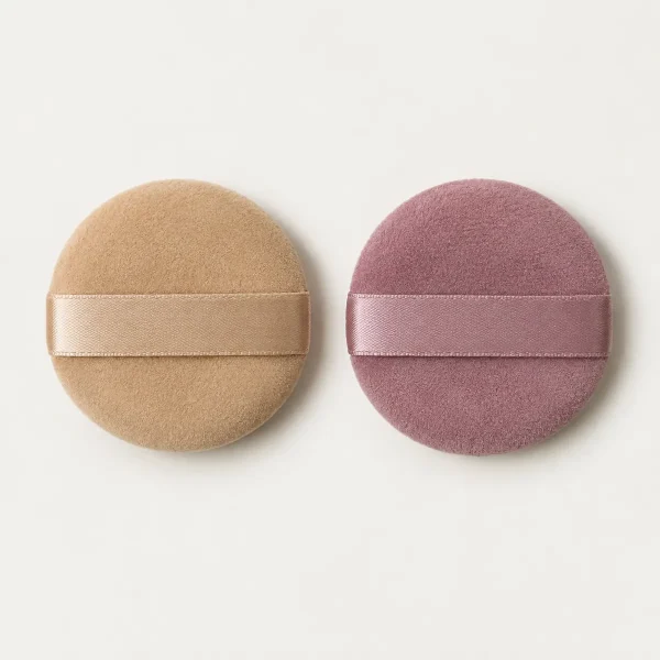 Velour Powder Puff Pair — product photo