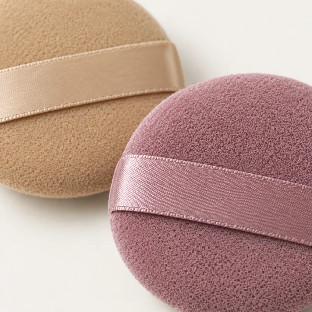 Velour Powder Puff Pair — detail